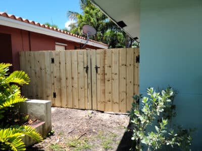 Wood Fence