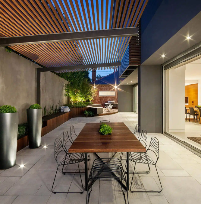 Bioclimatic Outdoor Pergola